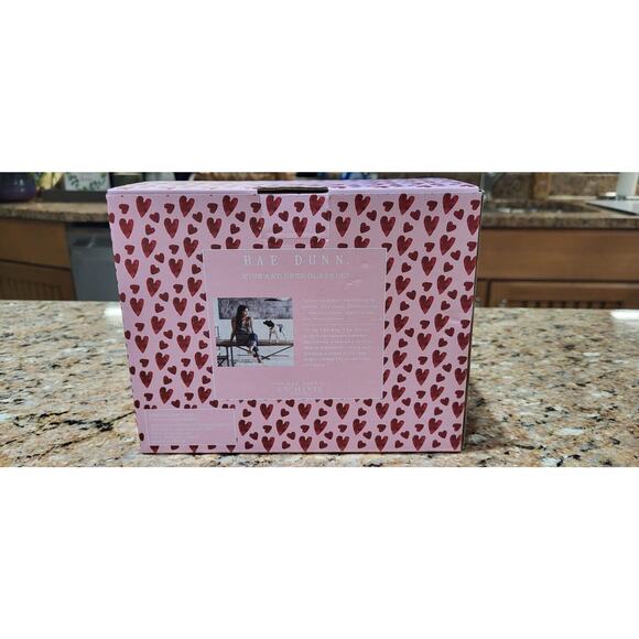 NEW Rae Dunn Artisan Valentine's Day Collection - YOURS MINE Glasses - Picture 11 of 12